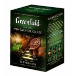 Greenfield Pyramid Black Mint & Chocolate přebal 20x1,8g